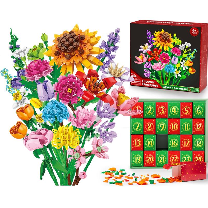 2026 Christmas Advent Calendar – Unbox 24 Days of 3D Puzzle Surprises, Fun Holiday Countdown Gift Box for Christmas