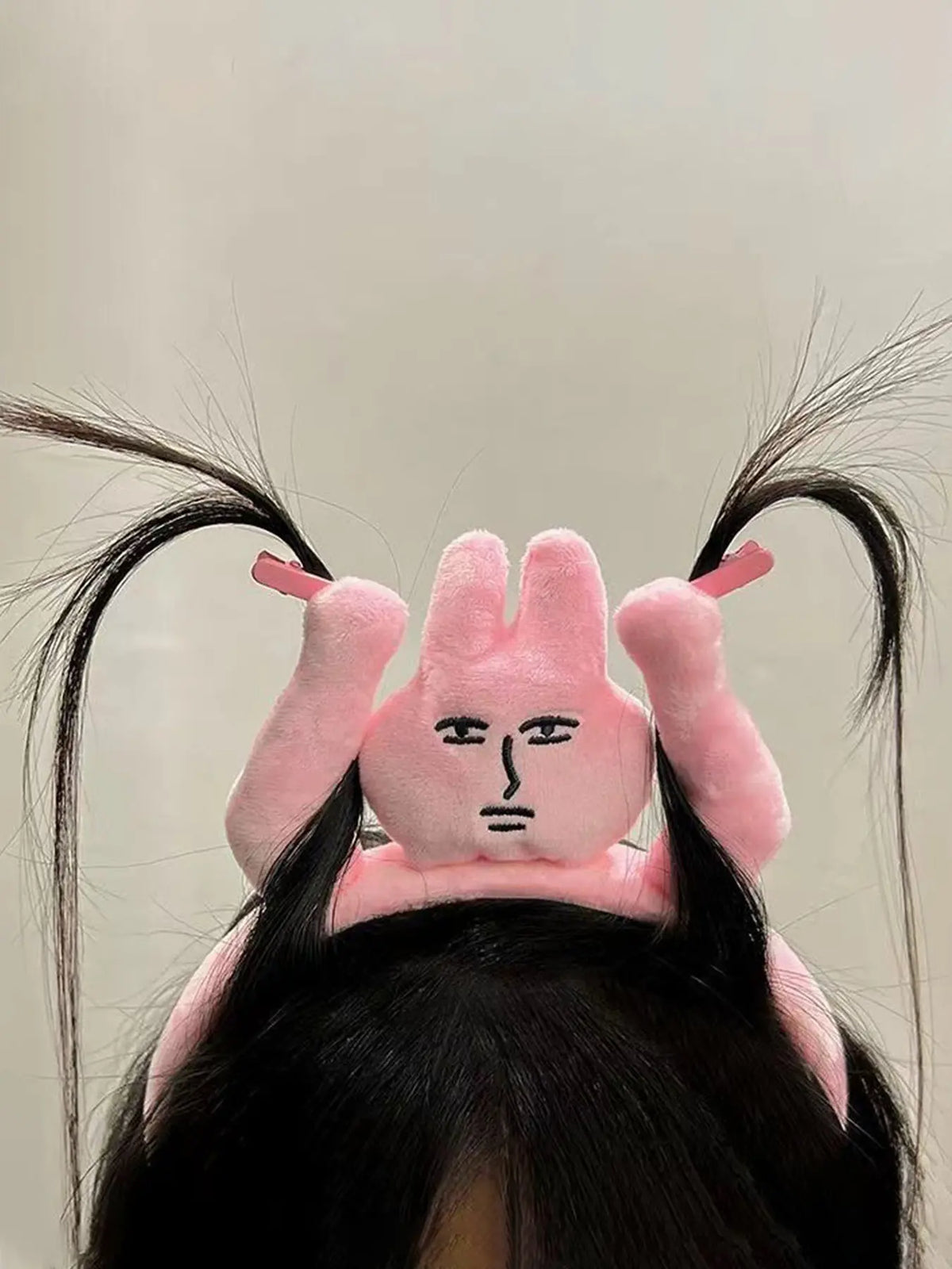Cute Plush Animal Headband for Women, Fun Party Costume & Makeup Hair Accessory