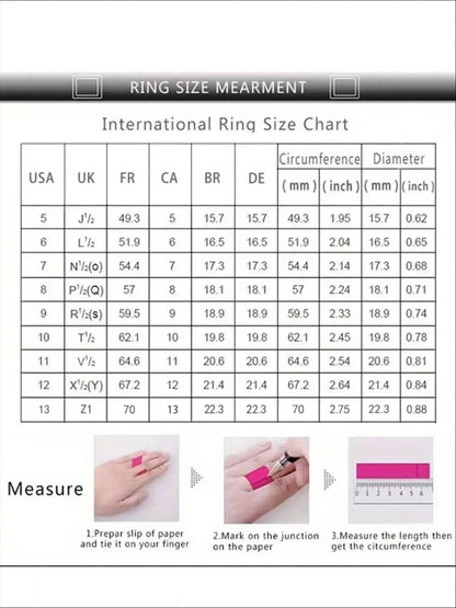 Elegant Rhinestone Ring for Women, Trendy Fashion Jewelry