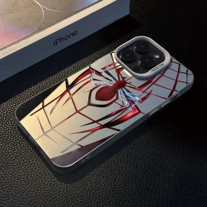 Cool  Spider Silicone Phone Case, Shock-Resistant Protective Cover for iPhone 17/16/15/14/13/12/11 Series