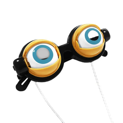 Kinetic Crazy Eyes Glasses, Novelty Eyewear for Costume Party Decoration