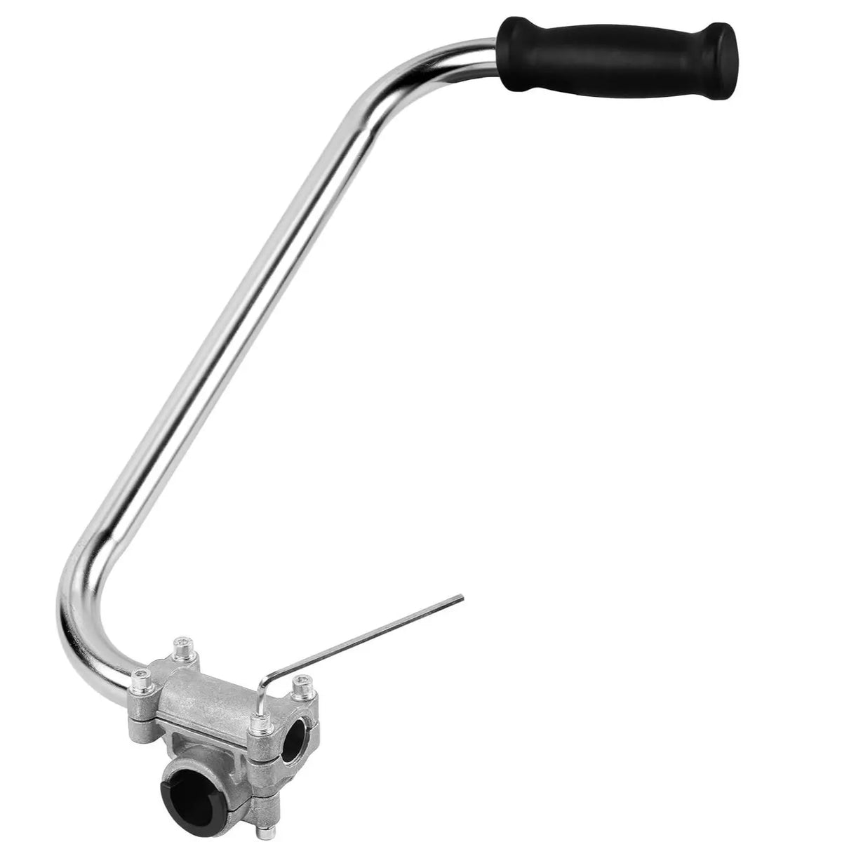 Aluminum Grass Trimmer Handle with Bracket Clip – Garden Tool Accessory